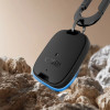 Tech-Protect Velar ümbris Apple AirTag 1 / 2 jaoks, must