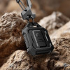 Tech-Protect Kevlar Pro kaitseümbris Apple AirTag 1 / 2 jaoks, must