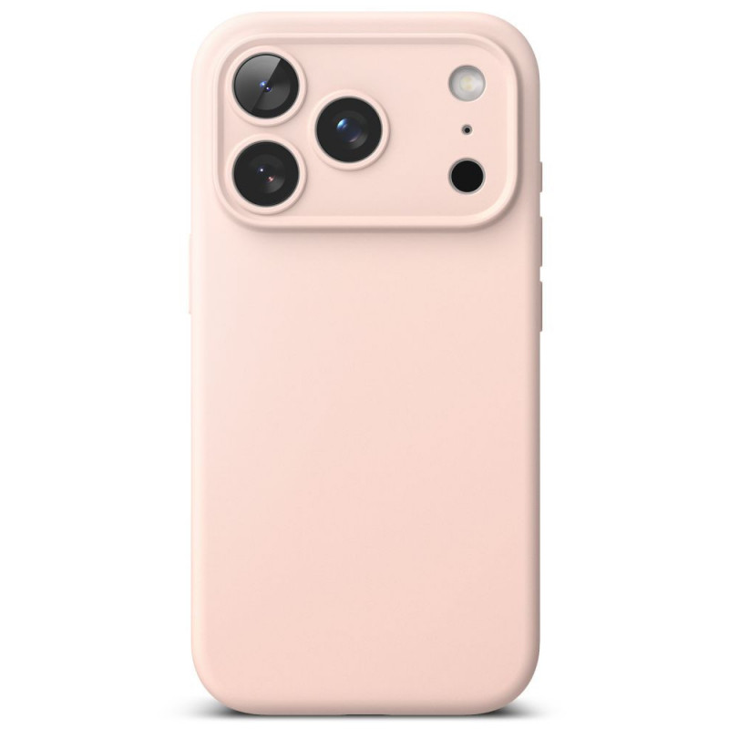Ringke silikoonist magnetiline MagSafe ümbris Apple iPhone 18 Pro jaoks, Pink Sand