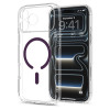 Spigen Ultra Hybrid MagSafe ümbris Apple iPhone 17 Pro / 18 Pro jaoks, läbipaistev/burgundia