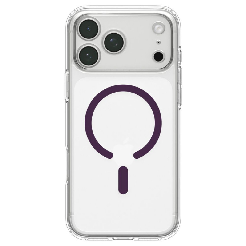 Spigen Ultra Hybrid MagSafe ümbris Apple iPhone 17 Pro Max / 18 Pro Max, läbipaistev/burgundia