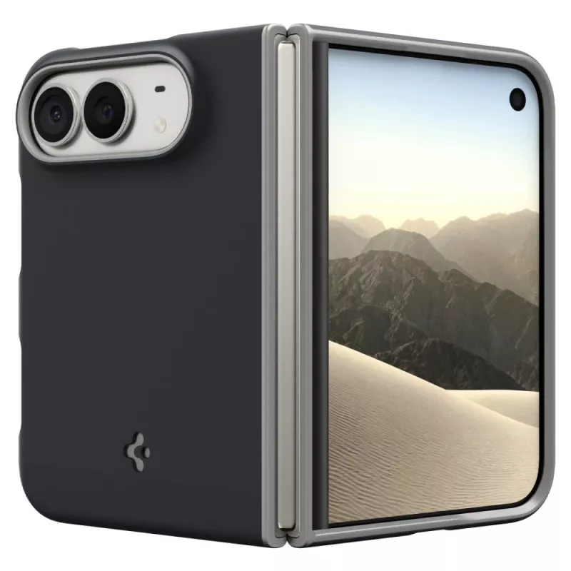 Spigen Nano Pop Mag MagSafe ümbris Apple iPhone Duo jaoks, Black Sesame