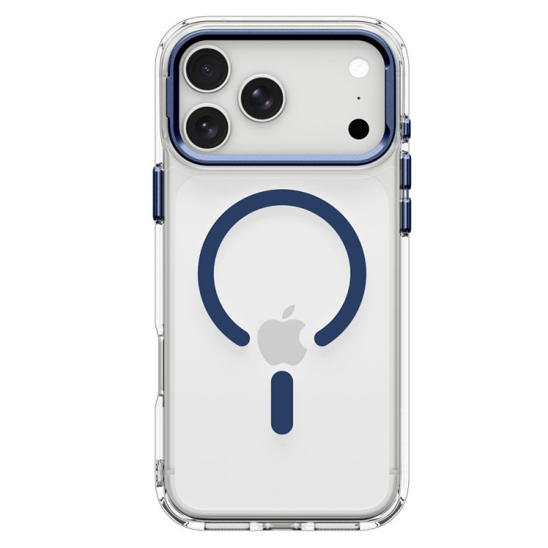 Spigen Ultra Hybrid Optik S MagSafe ümbris Apple iPhone 17 Pro / 18 Pro jaoks, läbipaistev/süvasinine