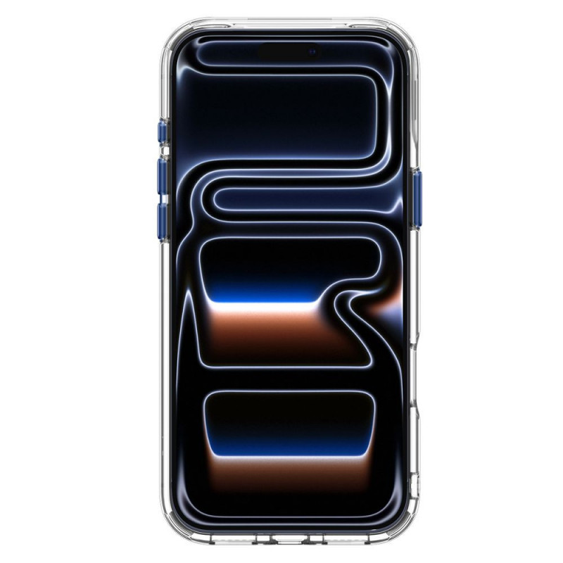 Spigen Ultra Hybrid Optik S MagSafe ümbris Apple iPhone 17 Pro / 18 Pro jaoks, läbipaistev/süvasinine