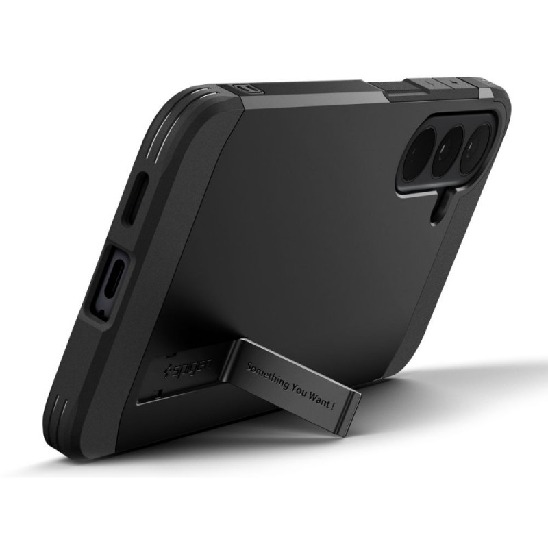 Spigen Tough Armor Mag MagSafe ümbris Samsung Galaxy S25 FE / S26 FE jaoks, must