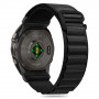 Tech-Protect Nylon Pro rihm Garmin Fenix 5 / 6 / 6 Pro / 7 / 8 (47 mm) / E jaoks, must