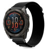Tech-Protect Nylon Pro rihm Garmin Fenix 5 / 6 / 6 Pro / 7 / 8 (47 mm) / E jaoks, must