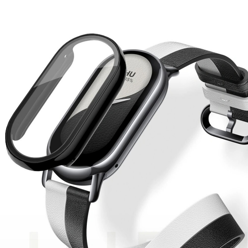 Tech-Protect Defense360 ümbris Xiaomi Smart Band 9 / 9 NFC jaoks, must