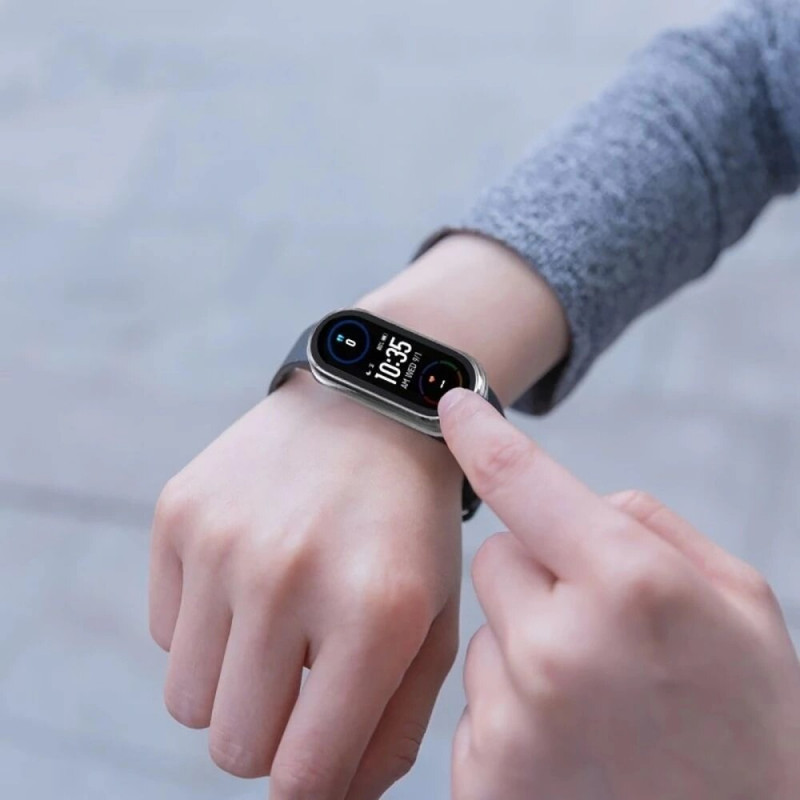 Tech-Protect Defense360 ümbris Xiaomi Smart Band 9 / 9 NFC jaoks, must