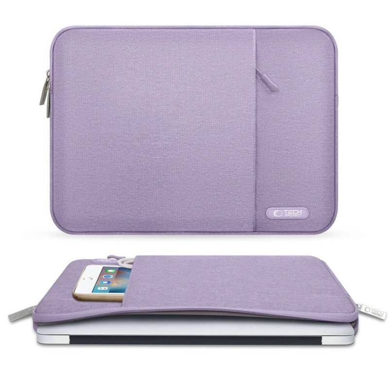Tech-Protect Sleevy THP3329 sülearvuti 13-14" kott, Lavender
