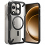 Ringke Fusion-X Magnetic MagSafe ümbris OnePlus 15-le, must
