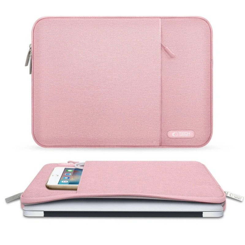 Tech-Protect Sleevy THP3325 sülearvuti 13-14" kott, Dusty Rose