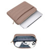 Tech-Protect Puffy sülearvuti 15-16" kott tarvikutekotiga, Walnut