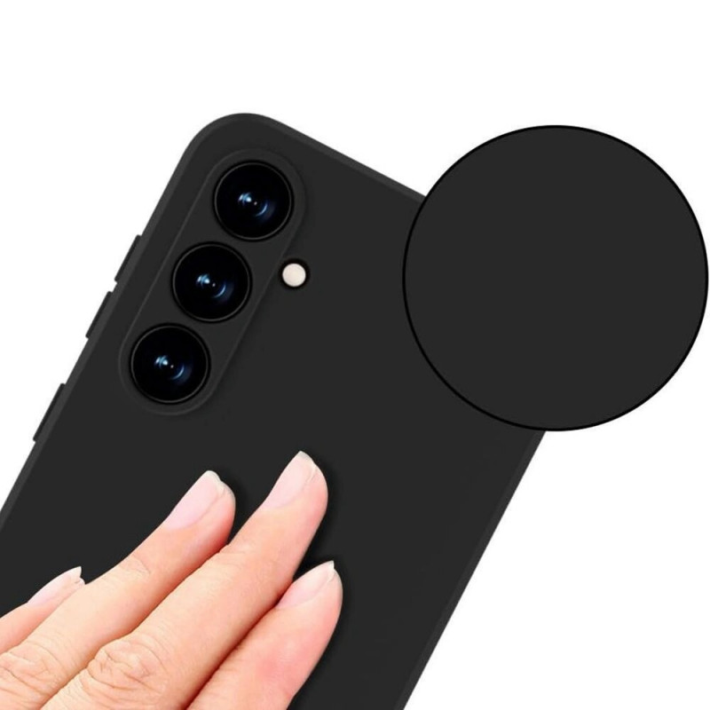 Tech-Protect Icon silikoonkate Motorola Moto G85 5G jaoks, must