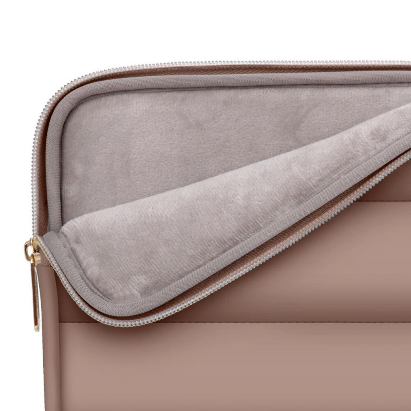 Tech-Protect Puffy sülearvuti 13-14" kott tarvikutekotiga, Walnut
