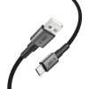 Tech-Protect Ultraboost DNA USB-A / USB-C kaabel 15W/3A 100 cm, Iron Grey