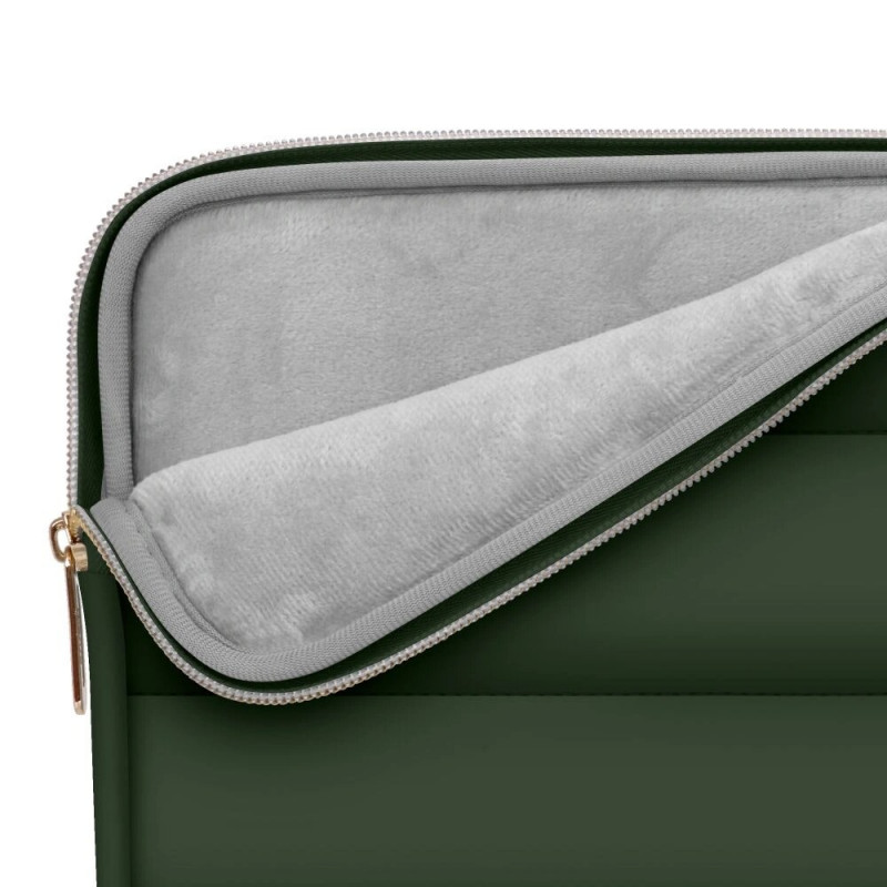 Tech-Protect Puffy sülearvuti 15-16" kott tarvikutekotiga, Army Green