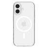 Spigen Liquid Crystal Mag MagSafe ümbris Apple iPhone 17-le, läbipaistev/valge