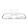 Spigen Liquid Crystal Mag MagSafe ümbris Apple iPhone 17-le, läbipaistev/valge