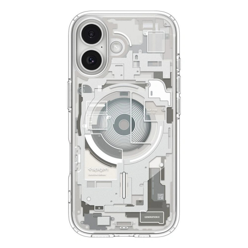Spigen Ultra Hybrid Mag MagSafe ümbris Apple iPhone 17 Zero One jaoks, Natural Titanium