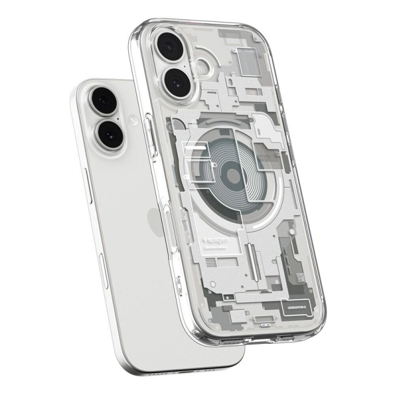 Spigen Ultra Hybrid Mag MagSafe ümbris Apple iPhone 17 Zero One jaoks, Natural Titanium