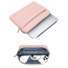 Tech-Protect Puffy sülearvuti 13-14" kott lisatarvikute kotiga, Dusty Rose