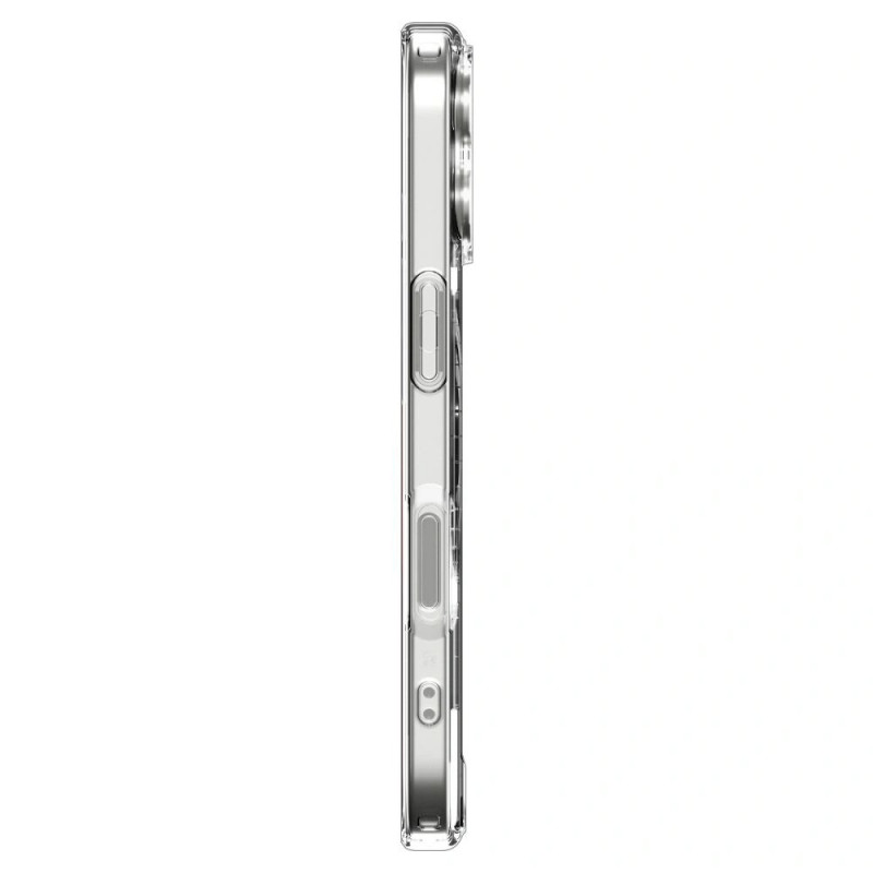 Spigen Ultra Hybrid Mag MagSafe ACS10380 ümbris Apple iPhone 17 jaoks, läbipaistev/valge