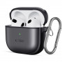 Tech-Protect Magmat ümbris Apple AirPods 4 jaoks, mattmust