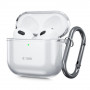 Tech-Protect Flexair kott Apple AirPods 4-le, läbipaistev