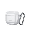 Tech-Protect Flexair kott Apple AirPods 4-le, läbipaistev
