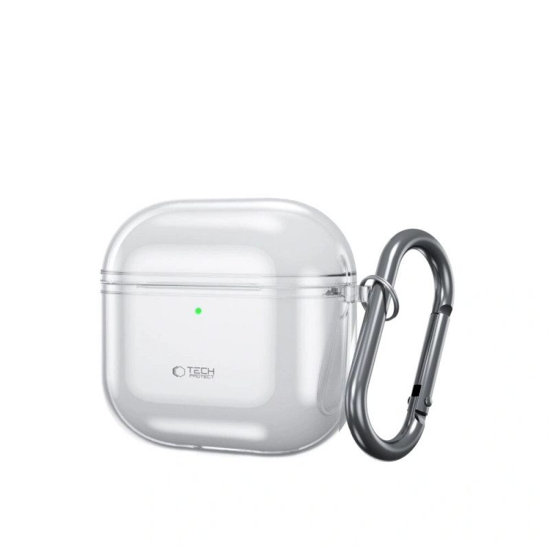 Tech-Protect Flexair kott Apple AirPods 4-le, läbipaistev