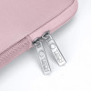 Tech-Protect NeoSlim sülearvuti 15-16" kott tarvikutekotiga, Dusty Rose