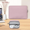 Tech-Protect NeoSlim sülearvuti 15-16" kott tarvikutekotiga, Dusty Rose