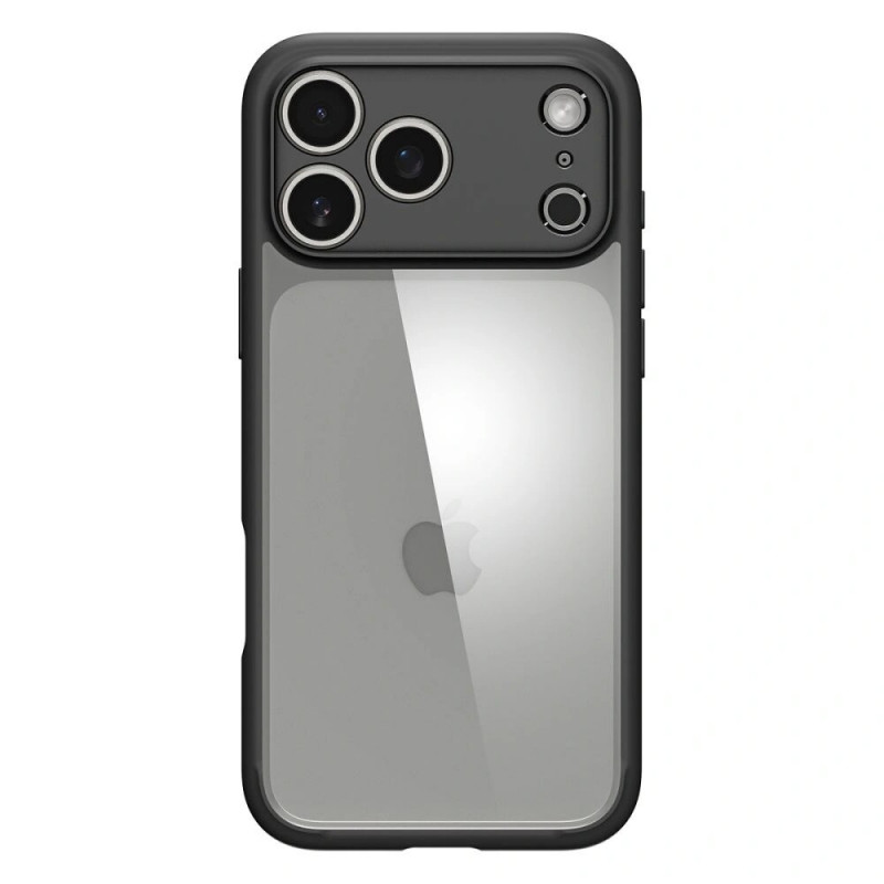 Spigen Ultra Hybrid kaitseümbris Apple iPhone 17 Pro Max-le, mattmust