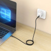 Tech-Protect Ultraboost DNA USB-C / USB-C kaabel PD100W/5A 100 cm, Iron Grey