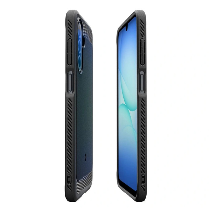 Spigen Rugged Armor ACS09844 ümbris Samsung Galaxy A17 4G / 5G jaoks, mattmust