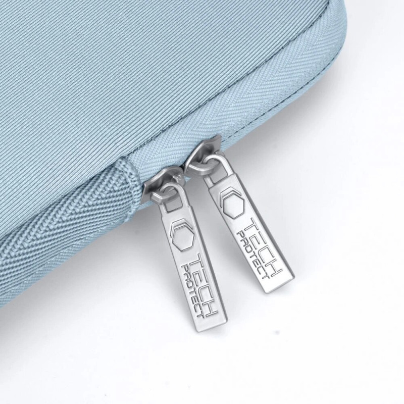 Tech-Protect NeoSlim sülearvuti 13-14" kott tarvikutekotiga, Winter Blue