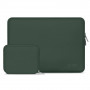 Tech-Protect NeoSlim sülearvuti 13-14" kott tarvikutekotiga, Midnight Green