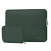 Tech-Protect NeoSlim sülearvuti 13-14" kott tarvikutekotiga, Midnight Green