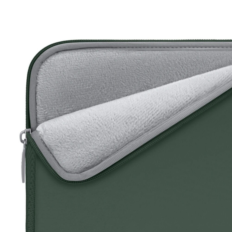 Tech-Protect NeoSlim sülearvuti 13-14" kott tarvikutekotiga, Midnight Green