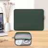 Tech-Protect NeoSlim sülearvuti 13-14" kott tarvikutekotiga, Midnight Green
