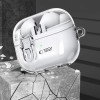 Tech-Protect FlexAir karp koos karabiiniga Samsung Galaxy Buds 3 / 3 Pro jaoks, läbipaistev