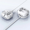 Tech-Protect FlexAir karp koos karabiiniga Samsung Galaxy Buds 3 / 3 Pro jaoks, läbipaistev