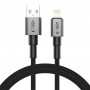 Tech-Protect Ultraboost DNA USB-A / Lightning kaabel 15W/2.4A 100 cm, Iron Grey