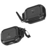 Tech-Protect Rough Hook ümbris karabiiniga Apple AirPods Pro 1 / 2 jaoks, must