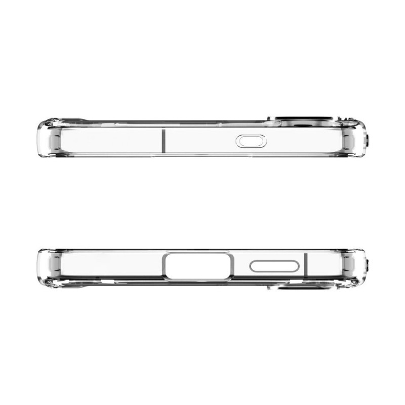 Spigen Ultra Hybrid kaitseümbris Samsung Galaxy S25 FE-le, Crystal Clear