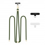 Tech-Protect C7S Rope Crossbody telefonirihm, Hunter Green/gold