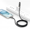 Tech-Protect Ultraboost DNA USB-C / Lightning kaabel PD27W/3A 200 cm, Iron Grey