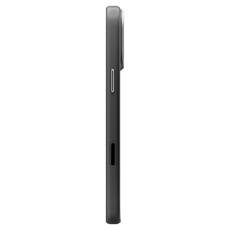Spigen Enzo Aramid T Mag MagSafe ümbris Apple iPhone 17 Pro Max / 18 Pro Max jaoks, must/hõbedane