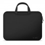 Tech-Protect neopreenist sülearvutikott 15-16", must